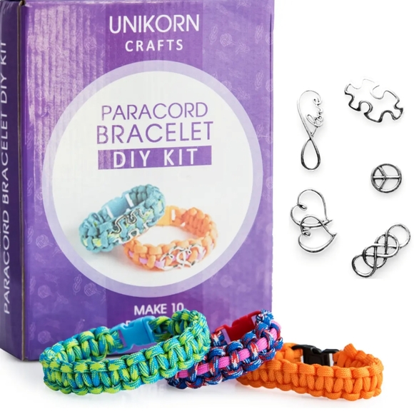 Paracord Bracelet Making Set DIY Kids Bracelets Craft Kit - Picture 12 of 12